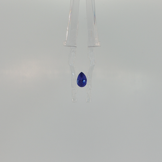 Natural Tanzanite 0.36 ct Pear Brilliant Cut