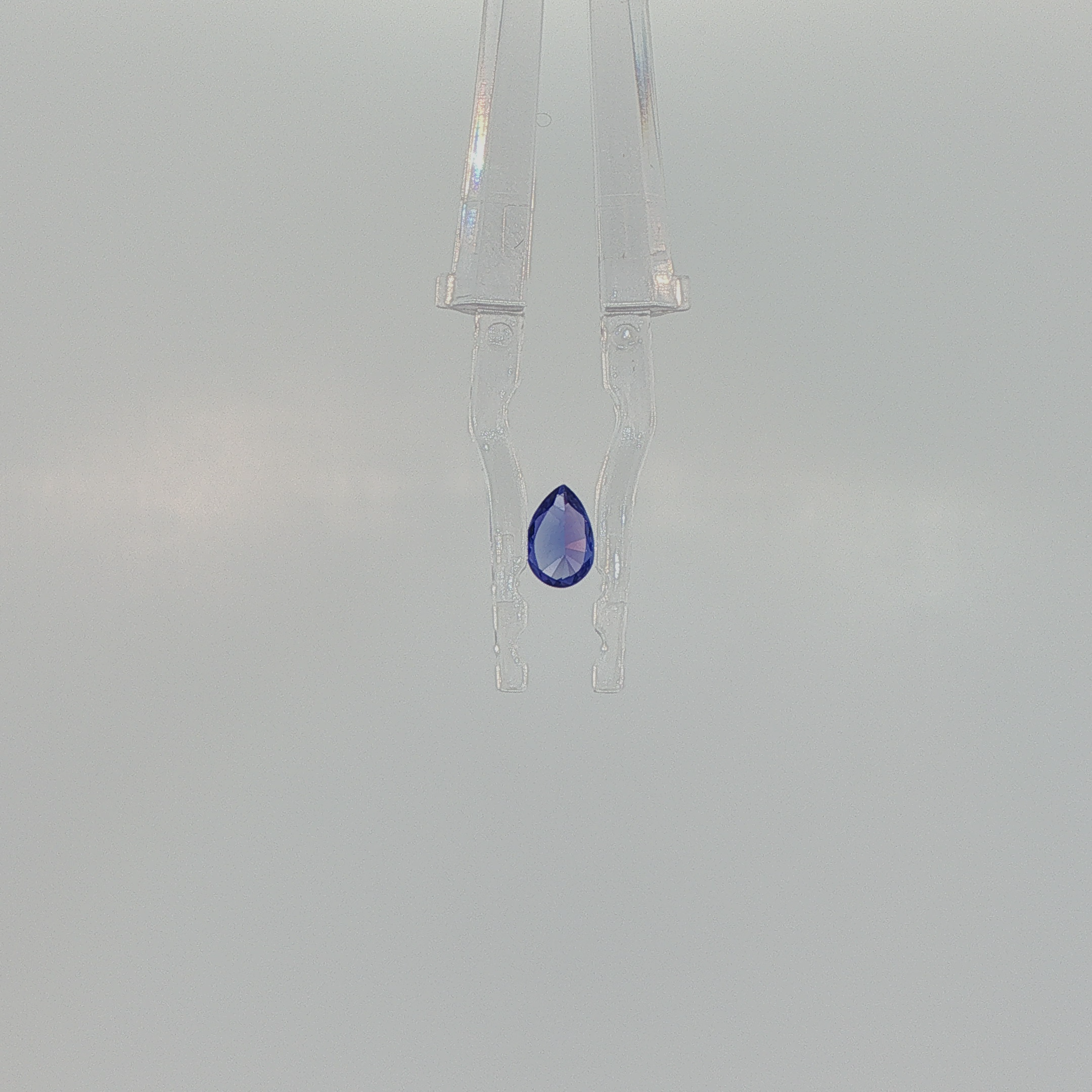 Natural Tanzanite 0.36 ct Pear Brilliant Cut