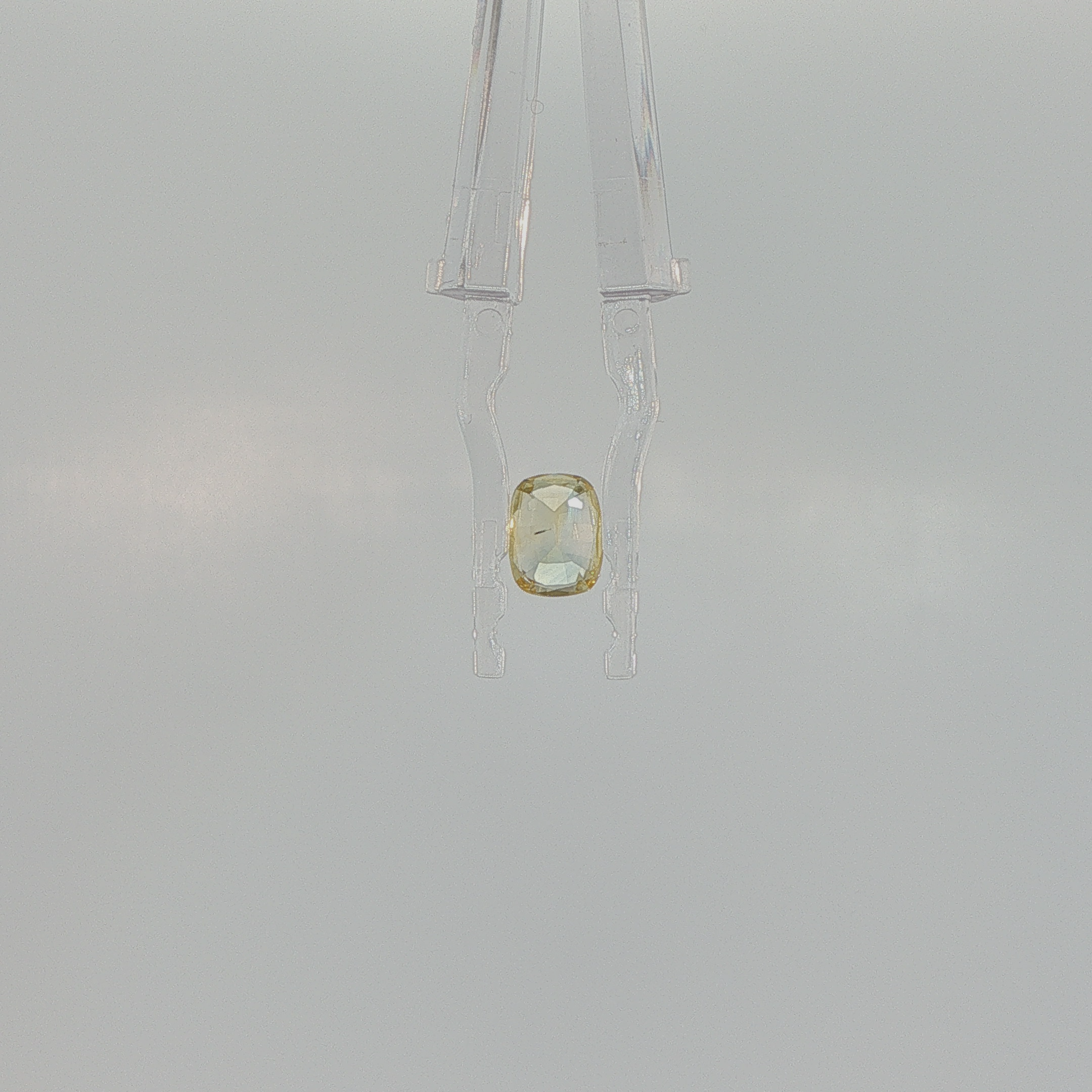 Natural Yellow Sapphire 1.39 ct Cushion Mixed Cut