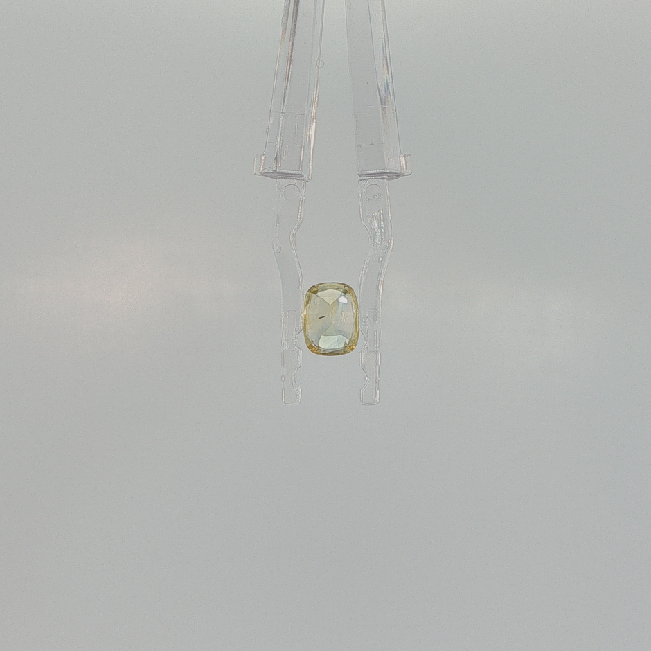 Natural Yellow Sapphire 1.39 ct Cushion Mixed Cut