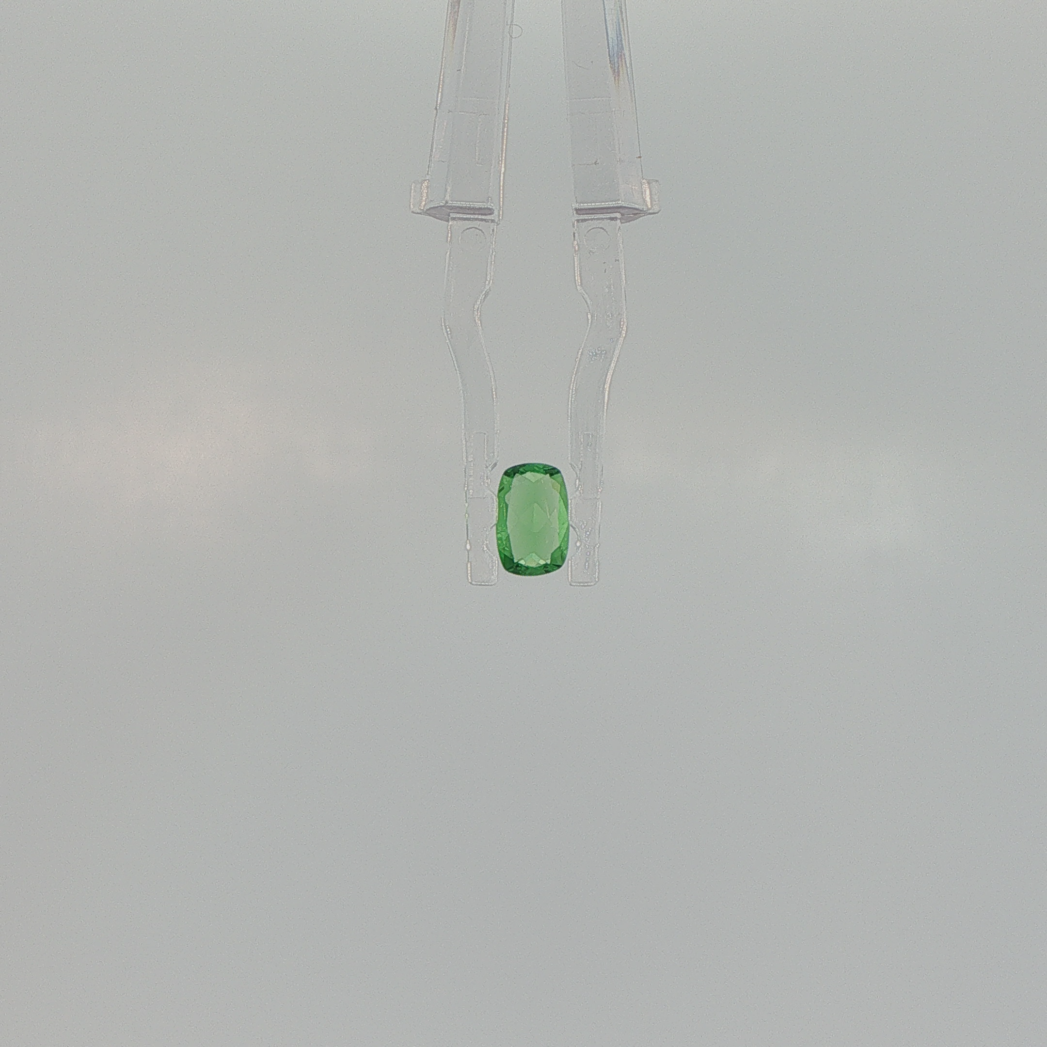 Natural Tsavorite Garnet 0.60 ct Cushion Brilliant Cut