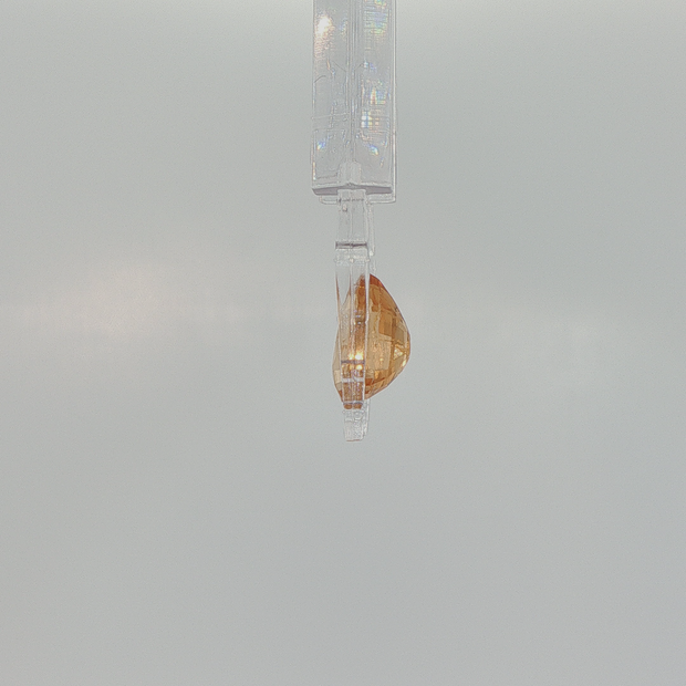 Natural Hessonite Garnet 4.60 ct Pear Mixed Cut