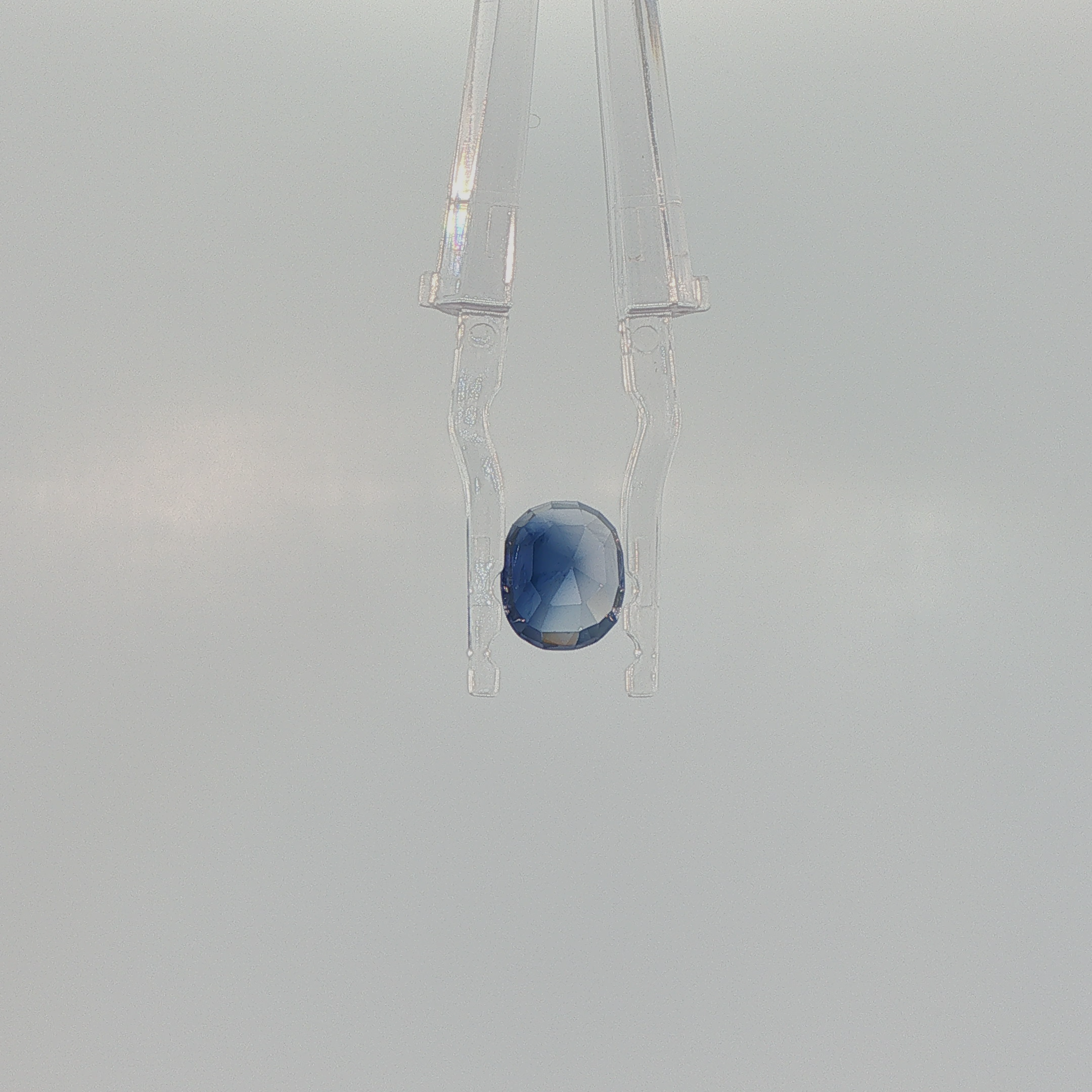 Natural Blue Sapphire 3.02 ct Oval Mixed Cut