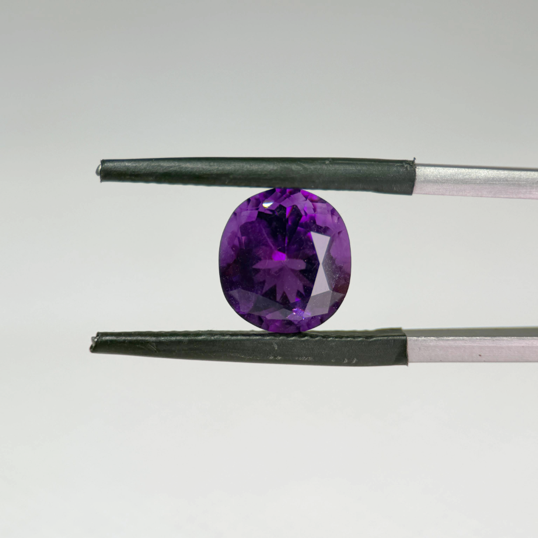 Amethyst 3.42 ct Purple Cushion