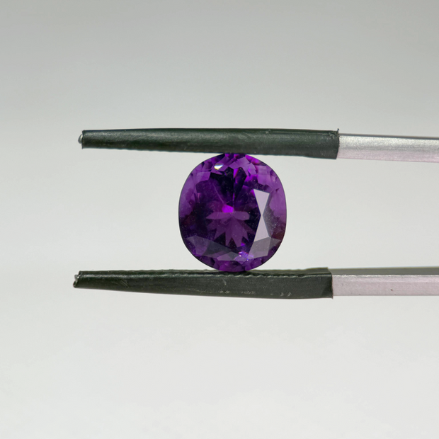 Amethyst 3.42 ct Purple Cushion