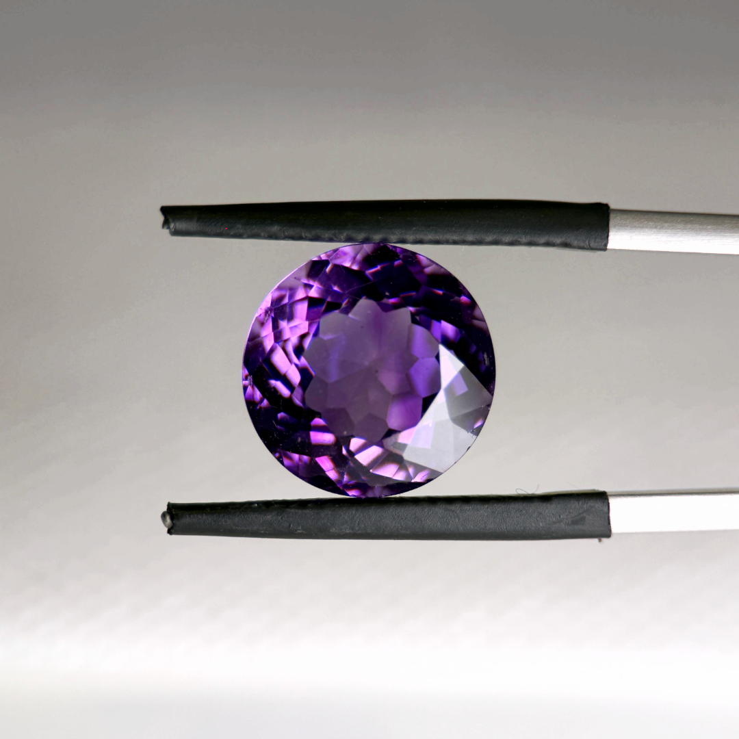 Amethyst 7.67 ct Purple Round