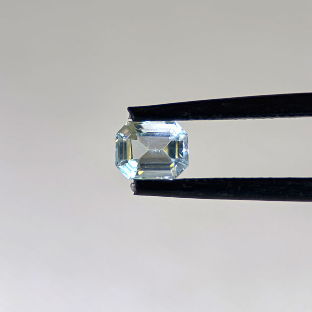 Aquamarine 1.13 ct Light Blue Octagon