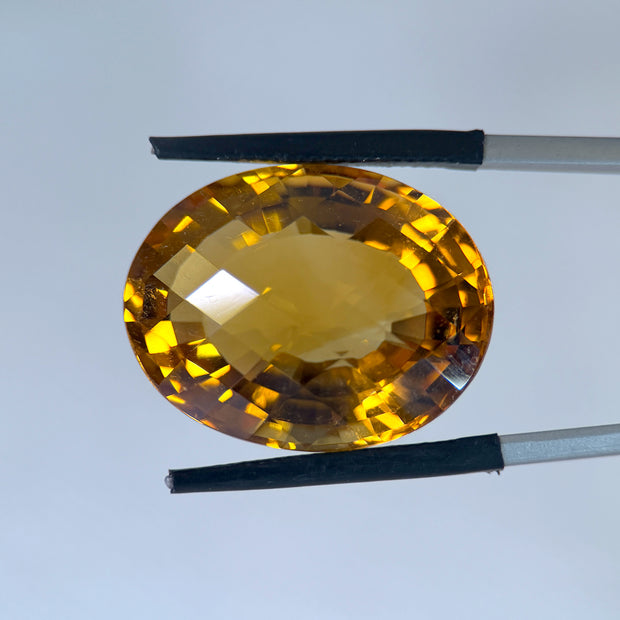 Citrine 32.48 ct Yellow Oval