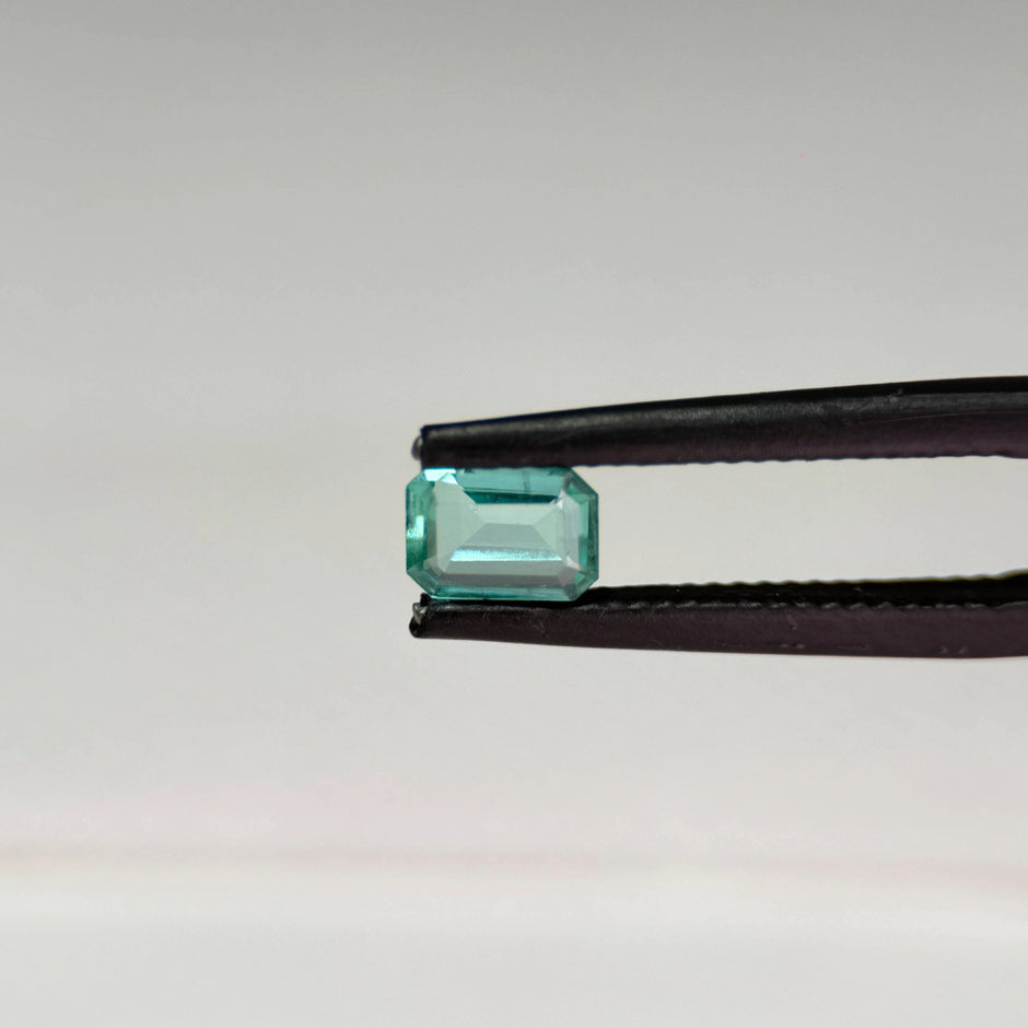 Emerald 0.63 ct Green Octagon