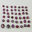Star Ruby 160.52 ct Red Cabochon Parcel